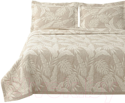 Набор текстиля для спальни Arya Tropic / 8680943102799 (бежевый)