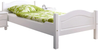 

Односпальная кровать детская EcoWood, Рита 80х160 / ECO.001.00032.80-160.W