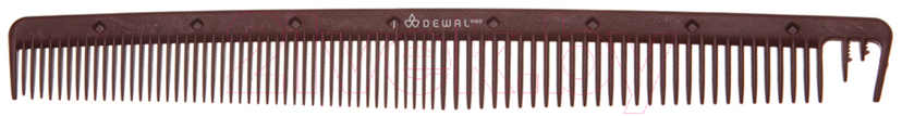 Расческа Dewal Carbon Bordo CO-66-CBN комбинированная