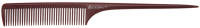 

Расческа Dewal, Carbon Bordo CO-6101-CBN с пластиковым хвостиком