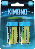 Комплект батареек Kimono R14/BL2 C - 