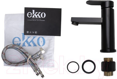 Смеситель Ekko E1081-8 (черный)