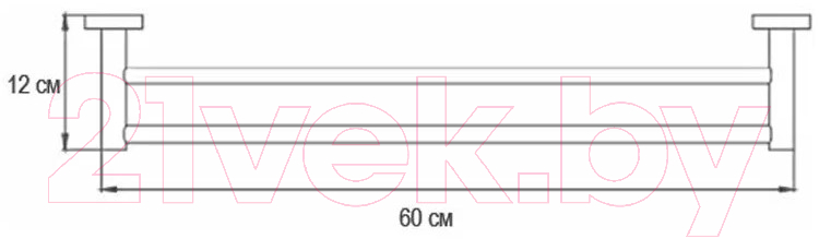 Держатель для полотенца Ekko E3409