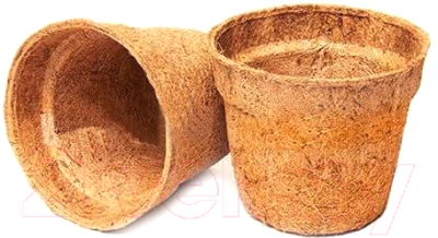 Горшок для рассады BOTANICA Из кокосового волокна (15см)