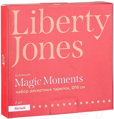 Набор тарелок Liberty Jones Magic Moments / LJ-XMS-DP16 (2шт)