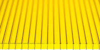 Сотовый поликарбонат Ultramarin 6000x2100x6мм (желтый) - 