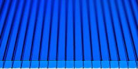 Сотовый поликарбонат Ultramarin 6000x2100x6мм (синий) - 