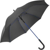 Зонт-трость Hidea 99145-114 (черный/королевский синий) - 