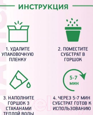 Изображение товара Субстрат BOTANICA Кокосовый Орхидея (1.7л)