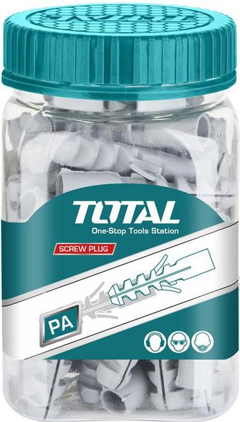 Дюбель распорный TOTAL 10x50 / WJSP1005011 (40шт)