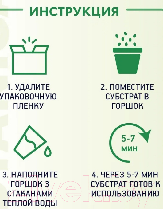 Субстрат BOTANICA Кокосовый Пальма (1.7л) — фото 4