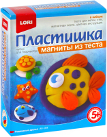 

Набор для творчества Lori, Магниты из теста. Подводные друзья / Мт-004