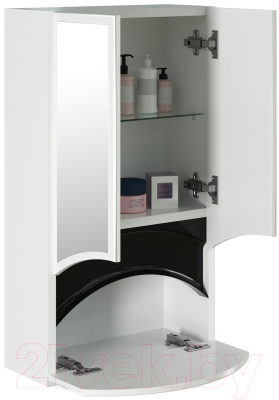 Шкаф с зеркалом для ванной Mixline Радуга 46 528041 (одуванчик)