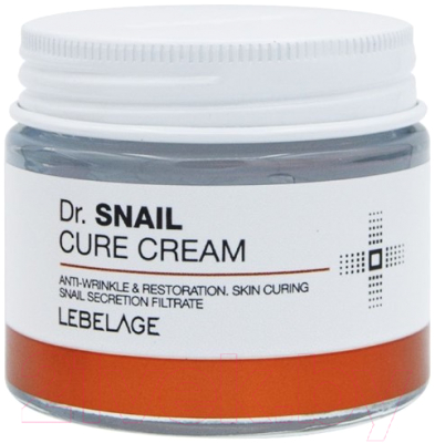 Крем для лица Lebelage Dr. Snail Cure Cream  (70мл)