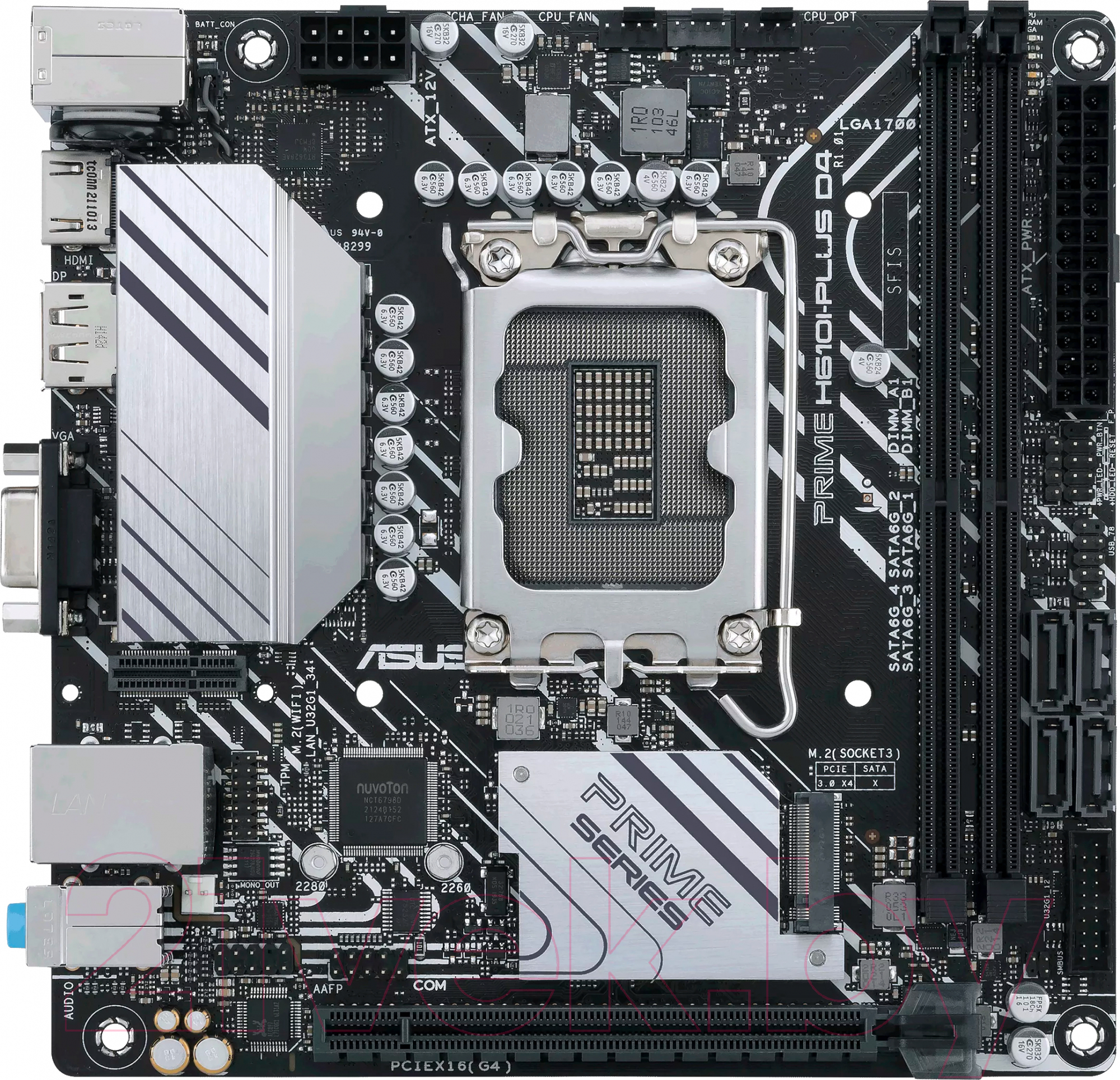 Материнская плата Asus Prime H610I-PLUS D4-CSM
