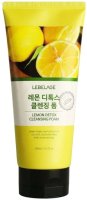 Пенка для умывания Lebelage Lemon Brightning Cleansing Foam (180мл) - 