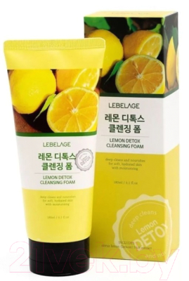 Пенка для умывания Lebelage Lemon Brightning Cleansing Foam (180мл)