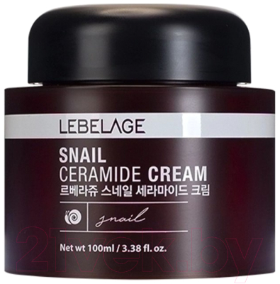 Крем для лица Lebelage Snail Ceramide Cream  (100мл)