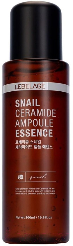 Эссенция для лица Lebelage Snail Ceramide Ampoule Essence