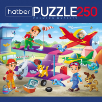 

Пазл Hatber, На аэродроме / 250ПЗ3_22531