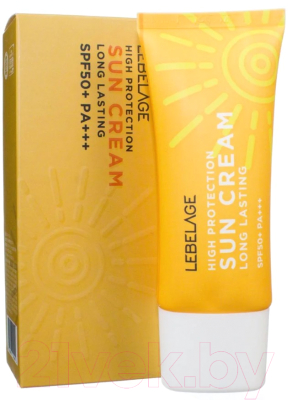 Крем солнцезащитный Lebelage High Protection Long Lasting Sun SPF50+ PA+++ Для лица и тела (30мл)
