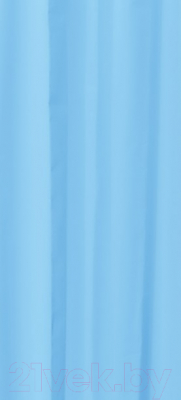 Шторка-занавеска для ванны Вилина 6671 (180x180, голубой)