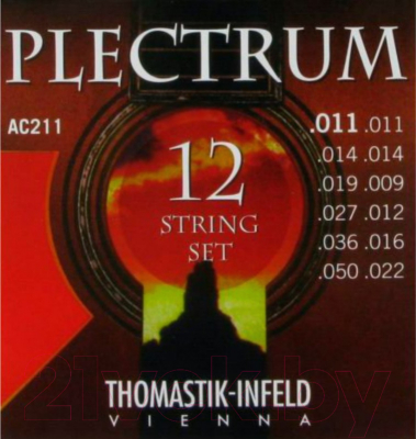 Струны для акустической гитары Thomastik Plectrum AC211