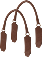 Набор ручек для сумки O bag HLESPD03ECSL1084 (темно-коричневый) - 