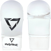 Перчатки для карате Insane Mantis / IN22-KM201 (L, белый) - 
