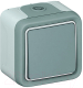 Выключатель Legrand Plexo 069720 (серый) - 