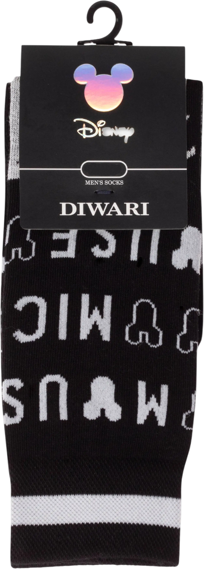 Носки Diwari Disney 298 (р.44-45, черный)