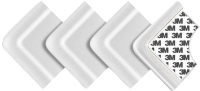 Набор накладок защитных для мебели Reer Универсальная / 82030 (4шт, белый) - 