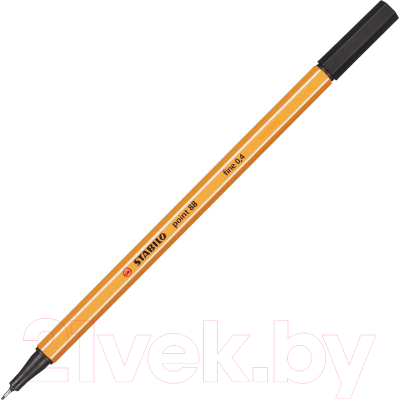 Ручка капиллярная Stabilo Point / 88/46 (черный)