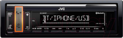 Бездисковая автомагнитола JVC KD-X361BT