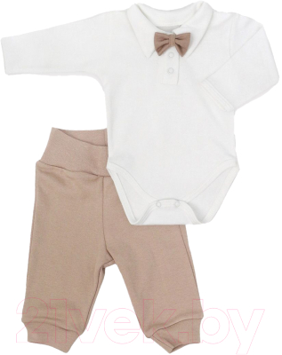 Комплект одежды для малышей Топотушки Нарядный для мальчика / 3-45-62 (мокко)