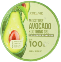 Гель для тела Lebelage Moisture Avocado 100% Soothing Gel  (300мл) - 