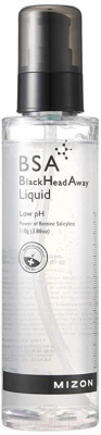 Эссенция для лица Mizon BSA Blackhead Away Liquid Против угрей и черных точек (110г)