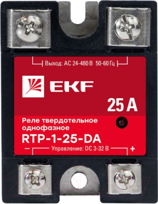 Реле твердотельное EKF PROxima RTP-25-DA