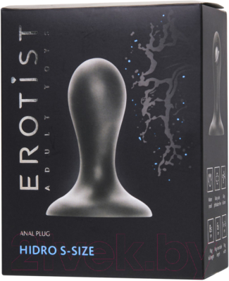 Пробка интимная Erotist Hidro / 541324 (S, черный)