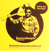 Струны для балалайки БалалайкерЪ STR-B6 - 