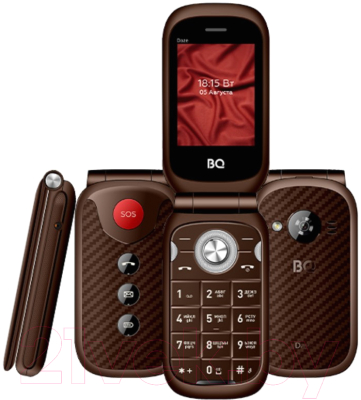 Мобильный телефон BQ Daze BQ-2451 (коричневый)