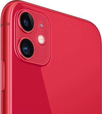 Смартфон Apple iPhone 11 64GB /2BMWLV2 восстановленный Breezy Грейд B (красный)