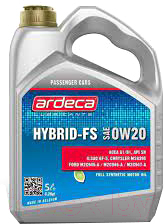 Моторное масло Ardeca Hybrid-FS 0W20 / P01092-ARD005 (5л)