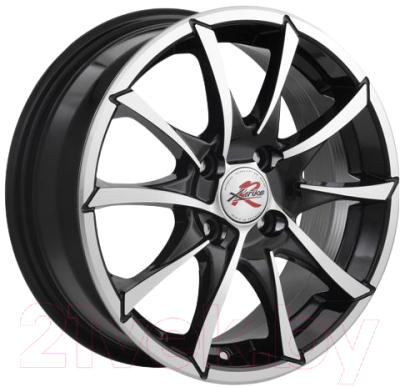 Изображение товара Литой диск X'trike RST R035 Solaris/Rio 15x6" 4x100мм DIA 54.1мм ET 46мм BK/FP