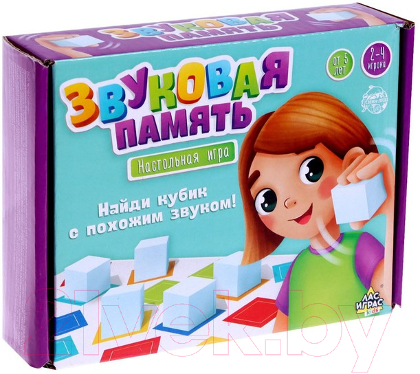 Настольная игра Лас Играс Звуковая память / 6255815