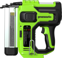 Аккумуляторный гвоздезабиватель Greenworks 24В GD24BN (24В GD24BN) - 