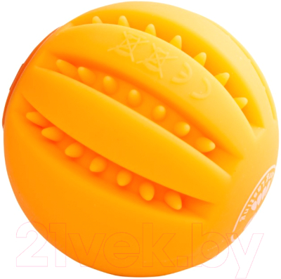 Игрушка для собак Duvo Plus Мяч светящийся / 13693/DV (оранжевый)