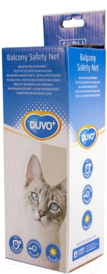 Сетка на окно «антикошка» Duvo Plus Кошка на выгуле / 11509/DV