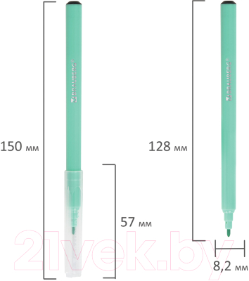 Фломастеры Brauberg Premium / 152197 (12цв)