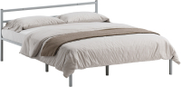 Полуторная кровать Домаклево Лофт 120x200 (серый) - 